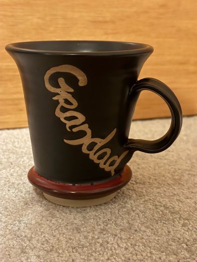 Hand Thrown Stoneware Grandad Mug from Moville Pottery