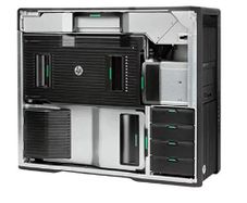 For Sale: Pro-Cleaned HP Z840 Powerhouse Workstation Setup + 32TB Internal Storage, Diskless Fantec Enclosure, Dual 32" Monitors & Logitech MX Combo
