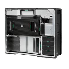 For Sale: Pro-Cleaned HP Z840 Powerhouse Workstation Setup + 32TB Internal Storage, Diskless Fantec Enclosure, Dual 32" Monitors & Logitech MX Combo