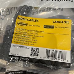 Startech 1.5m HDMI to DVI-D Cable - M/M