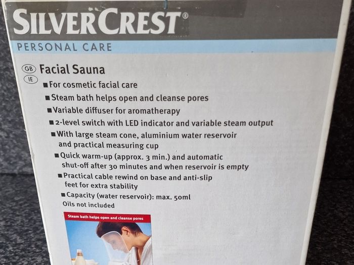 Facial Sauna Personnel Care