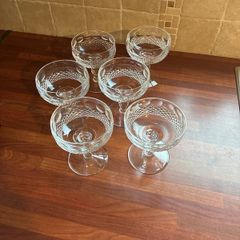 Waterford crystal champagne glasses