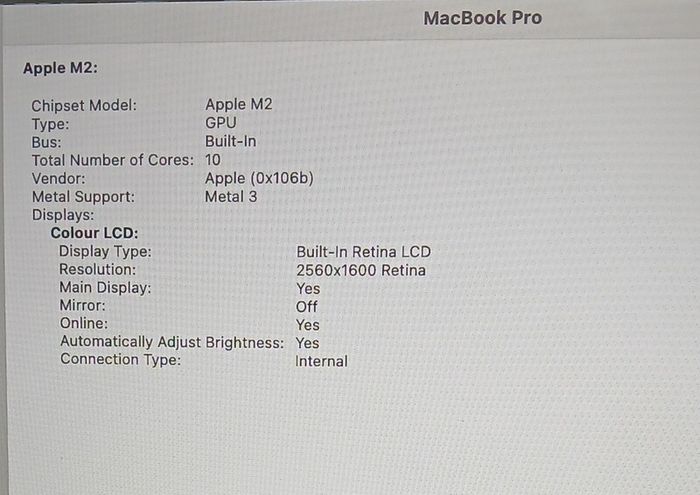 Apple Macbook Pro 2022 M2 | 13.3" | Touch Bar M2 8-core Cpu | 10-core Gpu | 8 Gb | 256 Gb Ssd | Space Gray |  Maximum Capacity : 91%