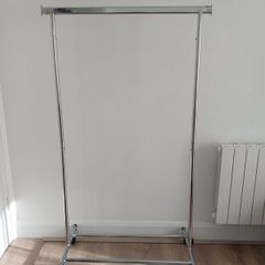 Extendable Clothes rail on wheels 100kg load capacity