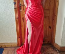 red debs dress