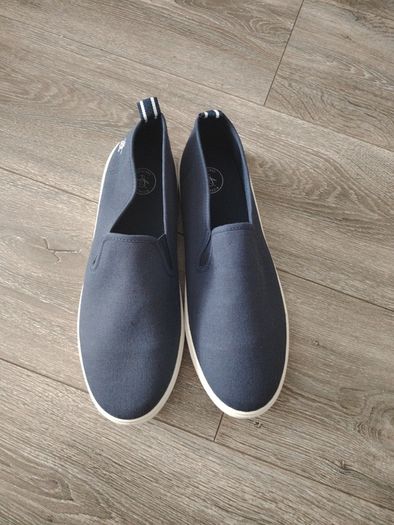 Original Pinguin Mens Sabre Slip on Canvas Pumps