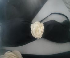 Black rose bikini