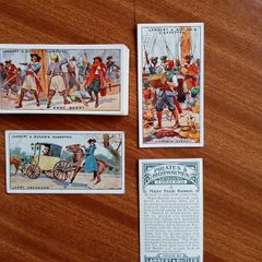 Cigarette card set - Pirates and Highwaymen - by Lambert  & Butler