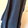 Stunning denim colour dressy All Saints style trench coat Image 8