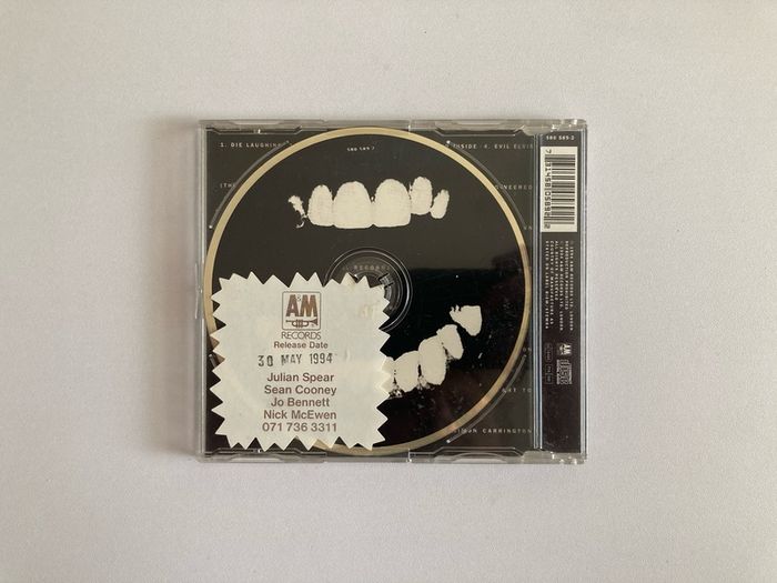 Therapy Die Laughing Promo CD NM