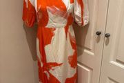 Mint Velvet viscose linen dress size 14