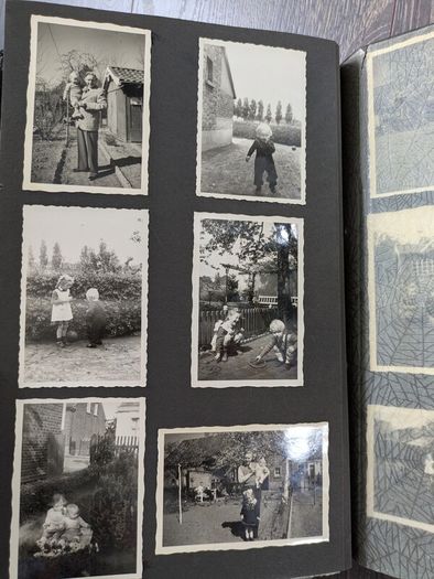 German Military Infantry Regiment Soldier Photo Album with Third Reich Nazi Eagle World War 2