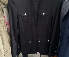 All Saints dark navy jacket