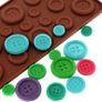 Silicone Mould Chocolate Buttons Image 3