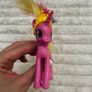 My Little Pony Friendship Is Magic Princess Cadence Tinsel Brushable Figure G4 Damaged hair Used Please see photos Image 9