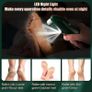 NEW SALE | Foot File Feet Hard Skin Remover, Professional Callus Remover Foot Grinder Pedicure Foot Care Utensil Cutters Accessories for Dead Skin Dry Skin, USB Rechargeable with 3 Replacement Rollers Image 2