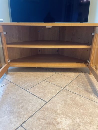 Solid Oak TV Cabinet