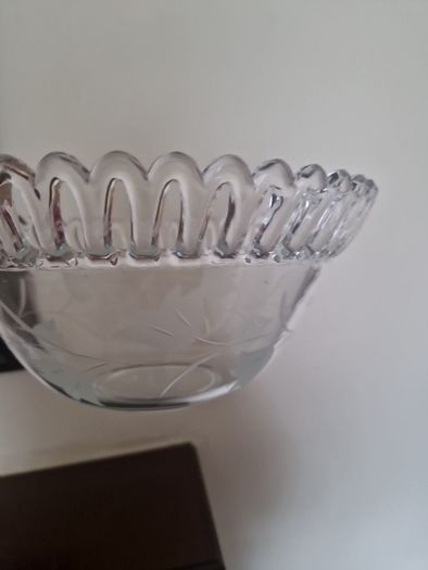 vintage glass bowl