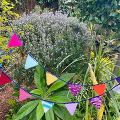 Hand Knit Party Bunting