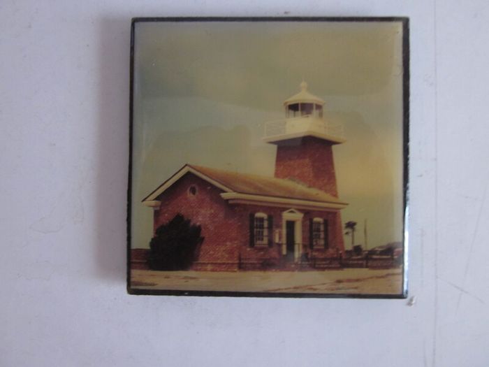 5 Coasters of Lighthouses by  David O. Mc Laughlin