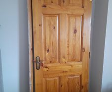Solid pine door