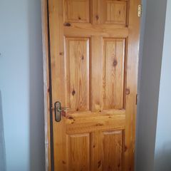 Solid pine door