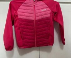 Pink Regatta Girls Softshell Jacket