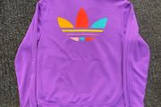Adidas Zip Up Pharrell Williams Rainbow Collection PURPLE MEDIUM