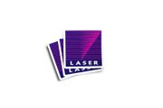 Laser Logo Bank Card Glossy Sticker 2-Pack