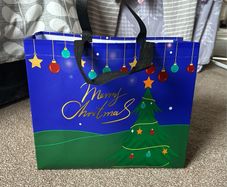 Christmas gift bags x5