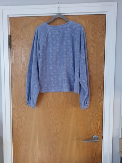 River Ireland  Light Blue Long Sleeved  Top. S. M - 3- 14.  B.N.W.T
