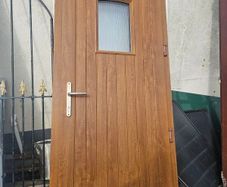 pvc double glazed door