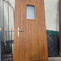 pvc double glazed door
