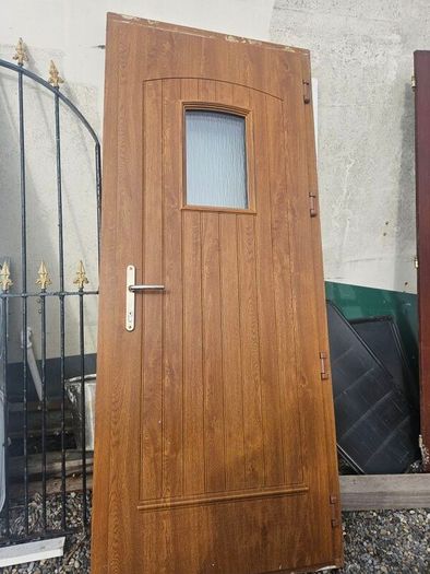 pvc double glazed door