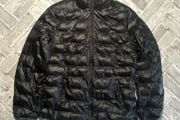 Massimo Dutti Ladies Black Puffer Jacket Size Medium