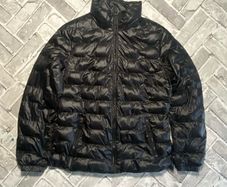 Massimo Dutti Ladies Black Puffer Jacket Size Medium