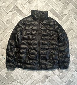 Massimo Dutti Ladies Black Puffer Jacket Size Medium