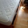 Bespoke Solid Wood Bed & Mattress for Sale Image 2