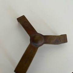 WW2 American Invasion in Italy Anzio Brass Shell Device
