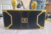 Loa karaoke SU-YOSD YS-211, Bluetooth Speaker, Dual Microphone, Both speaker and Microphones USB C Charged