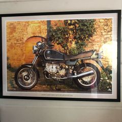 Bmw R100 Classic framed photo