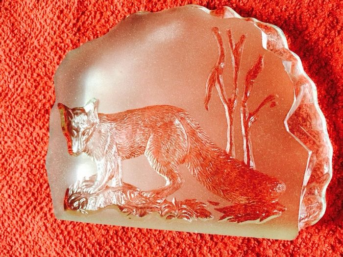 Crystal Fox Sculpture