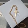 Men's and women's chains, crosses and 18k gold plated chains. Image 2
