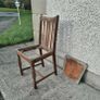 Antique Chair From The 1900's - Vintage Furniture Collectors Restoration Project - Retro Collectable Image 2
