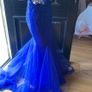 Royal Blue Debs Dress Image 2