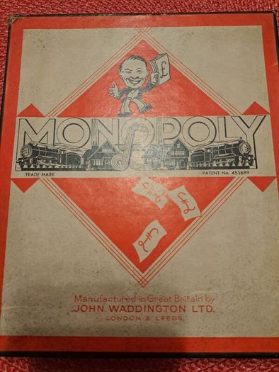 vintage monopoly set- Wartime Edition