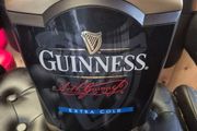 1997 Guinness Extra Cold Illuminated Bar Top Pump Font Sign Beer