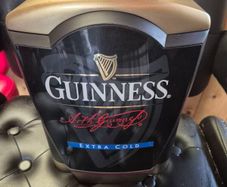 1997 Guinness Extra Cold Illuminated Bar Top Pump Font Sign Beer