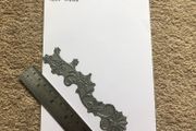 Memory Box, "Frosty border" metal die