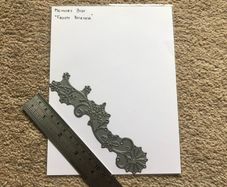 Memory Box, "Frosty border" metal die